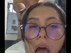 I checked my wife's photo gallery and found this video of her with her boss.
