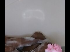 Dark-hued Tub Time