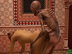 CamSoda - Big-chested mirror twin forces big orb lesbian hook-up halloween