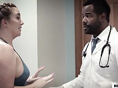 Ebony Doctor assfucked his dearest patient