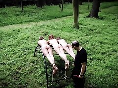 3 teen slaves punishment and abased in harsh domination & submission