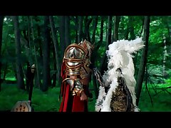 Gametusy fantasy series porno parody trailer - Fallen Angel and Palasin costume shag