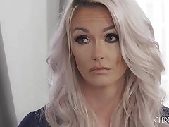 Busty Blonde Cougar Gets The Hard Cock She Needs From Son-in-law