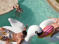 Flogged juice anal volcano - octopussy juice shot