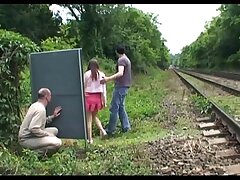 Sex In the City Outdoors 3 way