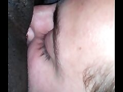 Gobbling Black pussy