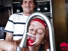 Cleo Bardot, Tyler Nixon In The Headgear Bombshell