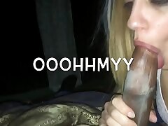 Big black cock Getting Inhaled Until I Plums and She Guzzled My Jism Too