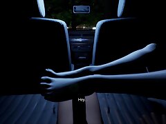 Vampire Gal Video Game Feetjob
