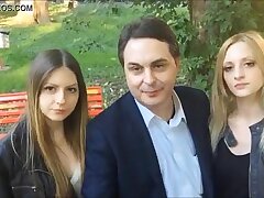 Andrea Dipre teach future sex industry stars how to do in park affairs