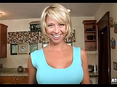 Adorable Ash-blonde Mom is Insane