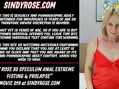 Sindy Rose XO buttplug buttfuck extreme handballing & blossom