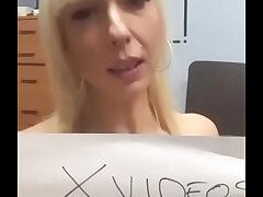 Brown-haired honey guzzling her own milk and pump tits