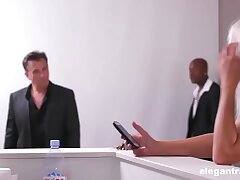 Wifey Gets Caught with Big black cock in her Gullet