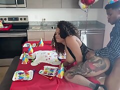 nobody came to my birthday soiree so my step-mother gave me an additional surprise... pt1