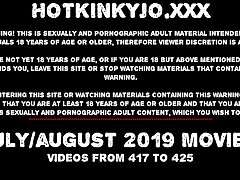 JULY/AUGUST 2019 News at HOTKINKYJO site: extreme anal fisting, prolapse, public nudity, stomach bulge