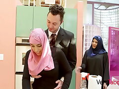 My Repressed Daughter-in-law In Hijab Gets Some Daddy Cock- Ella Knox