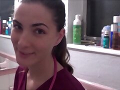 Super-hot Nurse Step Mommy Let's Son Jizz Inwards Her - Molly Jane - Family Approach