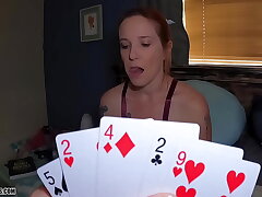 Undress Poker with Mummy - Shining Cock Films
