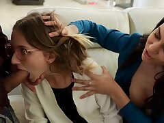 Adopted Daughter-in-law Offers Her Teenie Body to Her Fresh Dad - Macy Meadows, Alexis Zara