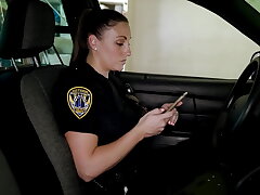 Beat Cops - Hot Undercover Cougar Drilled By an Whole Team of Thugs - Aaliyah Taylor