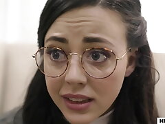 Pitiful social worker drills the troubled babe - Whitney Wright
