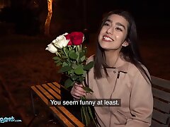 Public Agent Aaeysha gets plumbed on Valentines Day in a motel room