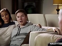 Babe, your hottest friend's jism tastes great! - Karter Foxx