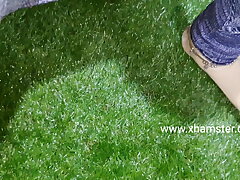 Desi Bengali duo outdoor bang-out in Park clear Audio