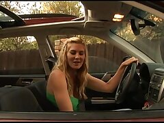Girl-girl picks up hitchhikers