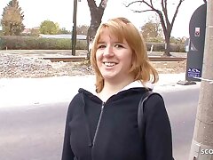 Shy Gross German College Nubile Pickup and Shag by elderly Guy