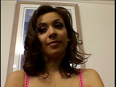 Jaw-dropping latina gal gets fucked ass-fuck and a facial cumshot