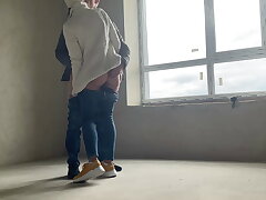 He called a nymph to a construction site and humped her