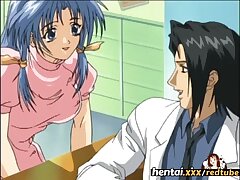 Hentaixxx - Cute Nurse loves fuckin' with the Hot Therapist