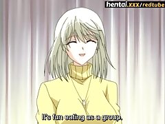 Sexy Super-bitch seduces her future Roommate with her huge fun bags - Hentaixxx
