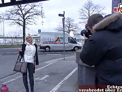 ARROGANT GERMAN Light-haired IS Persuaded TO SEX WHEN Dinking around