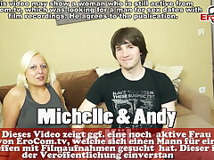 German Lush towheaded gf couple first time audition