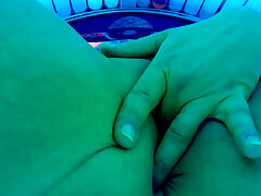 SweetLucy69 Paw my Hot poon on Solarium