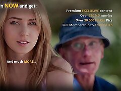 Elderly man's man meat gets teeny sucky-sucky and rail