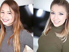 TAYLOR SANDS & AKARRA SUMMERS SHOW OFF THEIR BODIES AND Blow Pecker