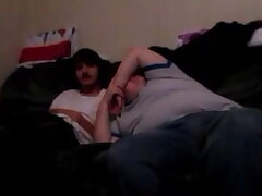 Super-steamy Timid Housewife Sucking Young Teenie Stranger Dick For The 1st Time Taking It Ball sack Deep