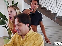 BANGBROS - Young Haley Reed Fucks Beau Behind Her Dad&rsquo;s Back