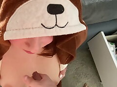 My boyfriend pokes me in the ass and facehole with his gigantic weenie