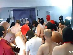 Cooch Utter of Man milk - German Internal cumshot Bukkake Gang-fuck