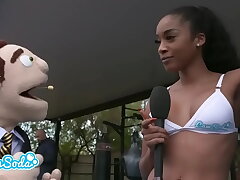 Lingerie grappling with fitness and ig models with big ass and tits