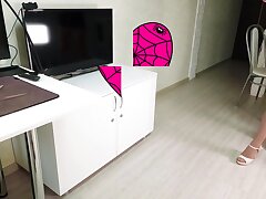 Office assistant came to the boss's house and deepthroated his pink cigar for the award u...