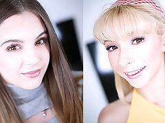 DEVON GREEN and KENZIE REEVES Showcase OFF THEIR ORAL Abilities AT AUDITION