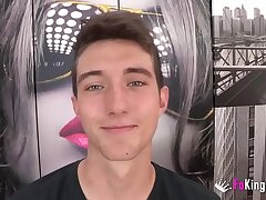 1 pussy, two cocks. Petite skinny Grind nubile Angelina's very first porn scene