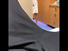 Nineteen yr older teen getting dicked down on a cruise