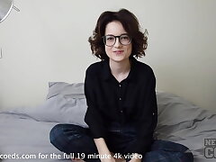 polish nubile polyna first-ever time nude vid interview